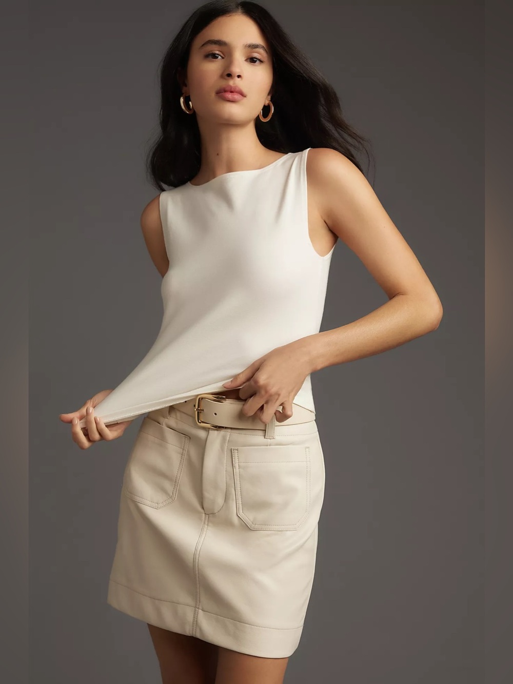 Reformation Dusk Knit Boatneck Top - Picture 2 of 6